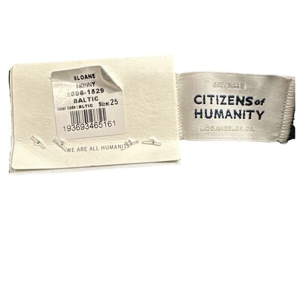 Citizens of Humanity  Size 25 Premium Vintage Sloane Womens Jeans Skinny Stretch - Picture 7 of 9